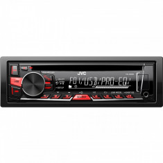 Radio CD auto JVC KD-R469EY, 4 x 50 W, 1DIN, USB, AUX, Subwoofer control foto