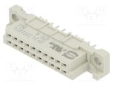 Conector HARTING DIN 41612 soclu mamă 20 pini drept THT 2A