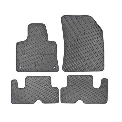 Set 4 Covorase dedicate Audi A3 8V (2012-2016), PVC, negru