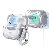 Husa Apple AirPods Pro ESR Cyber Magnetic Lock HaloLock, gri