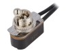 Sci Comutator Basculant ON-OFF 3A 250V AC, 2 Pozitii, SPST, Montaj &Oslash;12.2mm, Cod R13-36A1-11