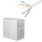 Cablu UTP, cat 5E, CUPRU 100%, 305m, 4x2x24 AWG - eRaya NET5EUT-305