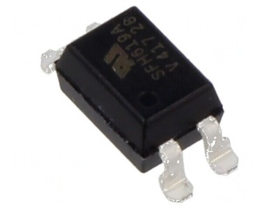 Optocuplor SMD Darlington 5,3kV 1 Canale Output foto