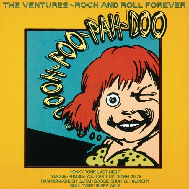 Vinil LP # &quot;Japan Press&quot; The Ventures &lrm;&ndash; Rock And Roll Forever (VG)
