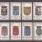 Spania 1965 - Stemele provinciilor spaniole, set complet, MNH
