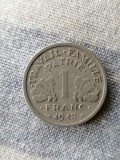 MONEDA- 1 FRANC 1943 - FRANTA