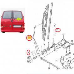 Brat stergator luneta VW Transporter (T4)/Caravelle/Multivan, 07.1990-03.2003, Versiune usa spate Dubla, Spate, partea Dreapta, cu lamela stergator 4