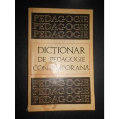 Stefan Barsanescu - Dictionar de pedagogie contemporana