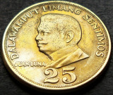 Cumpara ieftin Moneda 25 SENTIMOS - FILIPINE, anul 1971 *cod 5149, Asia