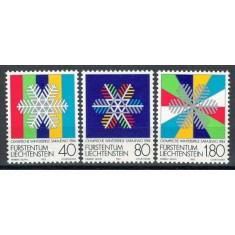 Liechtenstein 1983 834/36 MNH nestampilat - JO de Iarna, Sarajevo