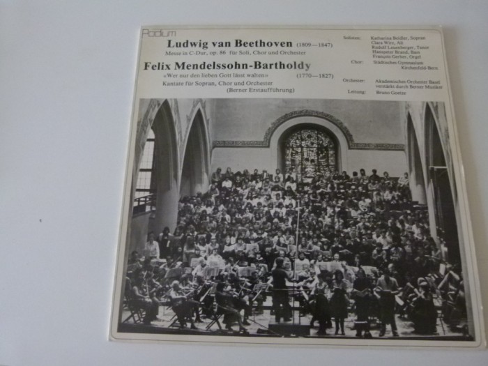 Mendelssohn, Beethoven , vinil