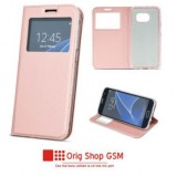 Husa Flip Carte Smart Look Samsung Galaxy S8 Plus G955 Rose Gold