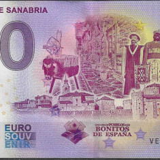NOU : 0 EURO SOUVENIR - SPANIA , PUEBLA DE SANABRIA - 2020.1 - UNC / IN SCAN