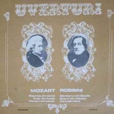 Disc vinil, LP. UVERTURI-MOZART, ROSSINI