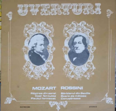 Disc vinil, LP. UVERTURI-MOZART, ROSSINI-240879 foto