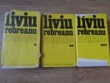 ROMANE VOL.1-3 (SUPRACOPERTI UZATE, INTERIOR OK)-LIVIU REBREANU