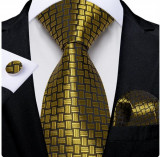 Set cravata + batista + butoni - matase -- model 777