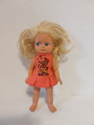 Papusa vintage GDR Doll AHG Arno Heise in G&amp;ouml;rzke Germany DDR, cauciuc, 20cm foto