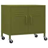 Cumpara ieftin Dulap de depozitare, verde masliniu, 60x35x56 cm, otel