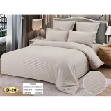 Cumpara ieftin Lenjerie de Pat Damasc, 1 Persoana, 4 Piese, Bej - EAT567