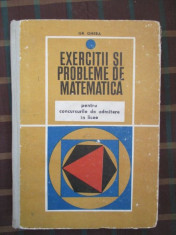 Exercitii si probleme de matematica pentru concursurile de admitere in liceu-Gr. Gheba foto