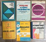 Matematica Liceu lot 6 Manuale Culegeri Fise Algebra Trigonometrie Geometrie, Didactica si Pedagogica