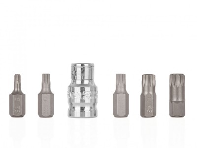 Set biti SPLINE M5-M12, 6 elemente, Geko G10042 foto