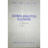 S. Savencu - Chimia analitică calitativă (editia 1963)