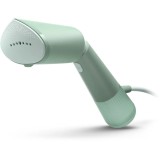 Aparat de calcat vertical portabil Philips STH5010/70 Seria 5000, 1300W, debit de abur 24 g/min, rezervor de apa 120 ml, cap reglabil pentru calcare v