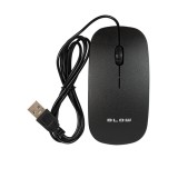 Mouse optic USB, BLOW MP-30, 1000DPI, cablu USB de 1.5m, negru