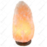 Lampa electrica din cristal de sare Glob 27 CM, 4-5 kg
