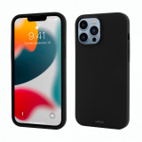 Husa Vetter pentru iPhone 13 Pro Max, Clip-On Soft Touch Silk Series Mag Safe Compatible, Negru