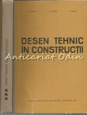 Desen Tehnic In Constructii - V. Ionescu, Fl. Ionescu, V. Barbat foto