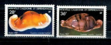 New Caledonia 1987 - Cochilii, fauna marina, serie neuzata