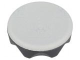 Buton de reglare tehnopolimer PA &Oslash; 56mm H 29mm capac gri