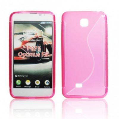 Husa Silicon S-line LG F5 (P875) Pink foto