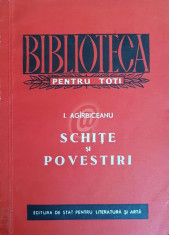 Schite si povestiri (Agirbiceanu - editia I) foto