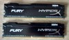 Memorie Kingston HyperX FURY DDR4 16GB (8x2) 2666 Mhz