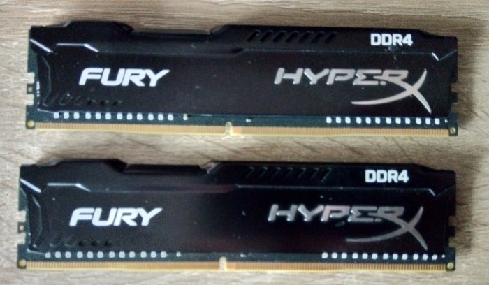 Memorie Kingston HyperX FURY DDR4 16GB (8x2) 2666 Mhz