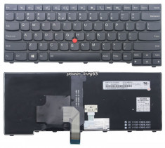 Tastatura Laptop IBM Lenovo Thinkpad T431 iluminata cu mouse pointer Refurbished foto