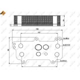 Radiator ulei motor, Termoflot Nrf 31171