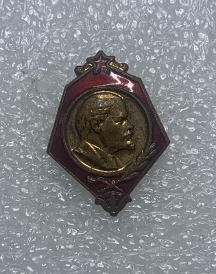 Insigna Lenin URSS foto