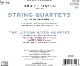 Haydn: String Quartets, Op. 50, &quot;Prussian&quot; | The London Haydn Quartet