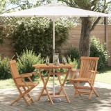 Set Bistro Grădină 3 Piese Lemn Solid Acacia