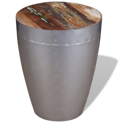 vidaXL Scaun tip aviator, lemn masiv reciclat foto
