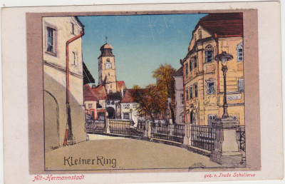 CP SIBIU Hermannstadt Kleiner Ring ND(1917) foto