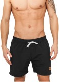 Cumpara ieftin Pantaloni scurti de baie pentru barbati Urban Classics, negru, 5XL - OUTLET
