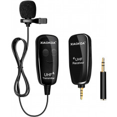 Microfon Lavaliera Omnidirectional Wireless UHF, Xiaokoa