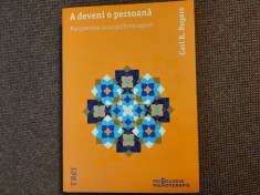 Carl Rogers - A deveni o persoana. Perspectiva unui psihoterapeut 26/0 foto