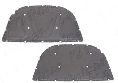 Capitonaj izolatie capota motor Audi A6 (C6), 05.2004-10.2008, fata, Material amortizare zgomot foto